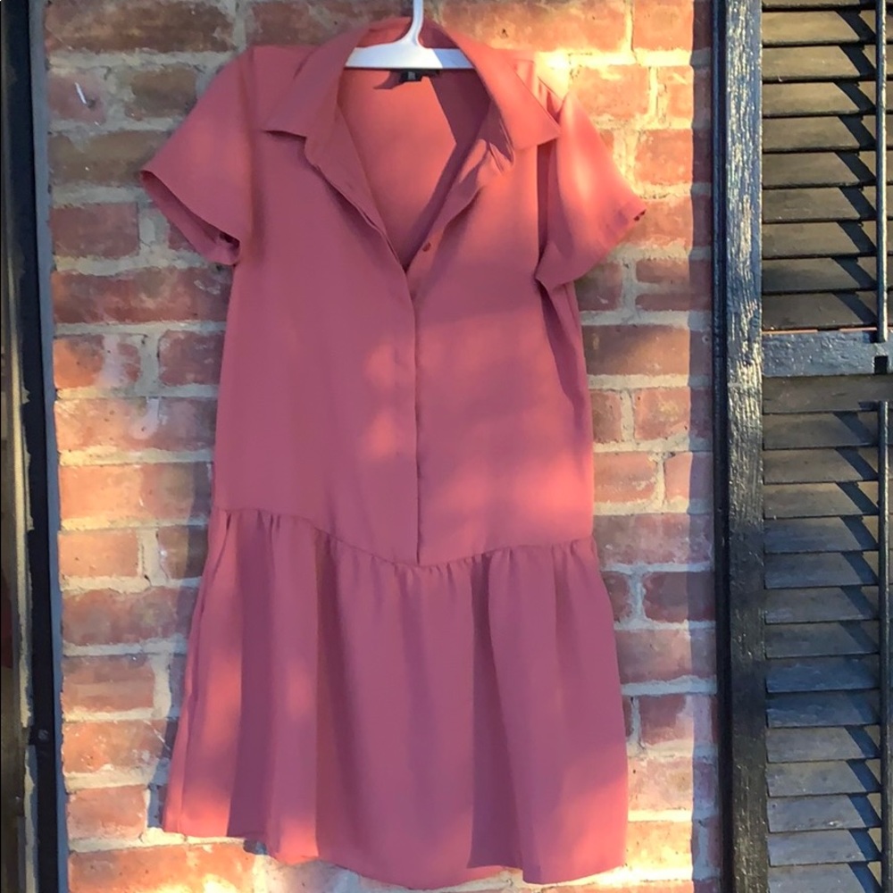 Beautiful blush colored Cynthia Rowley dress